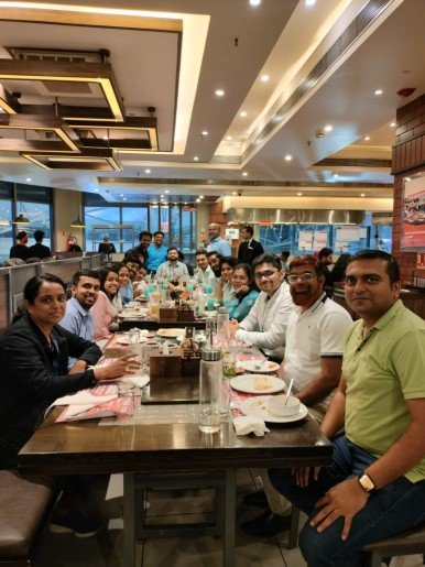 Atul with team